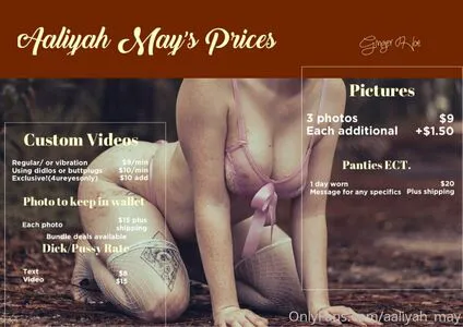 Aaliyah May OnlyFans Leaked Free Thumbnail Picture - #fjiEGKlu9C