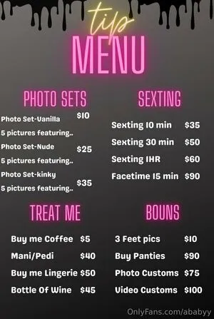 Ababyy OnlyFans Leaked Free Thumbnail Picture - #8ysOSphJdk