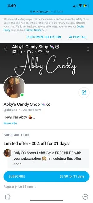 Abbycadaba OnlyFans Leaked Free Thumbnail Picture - #GpBOfqUwTa