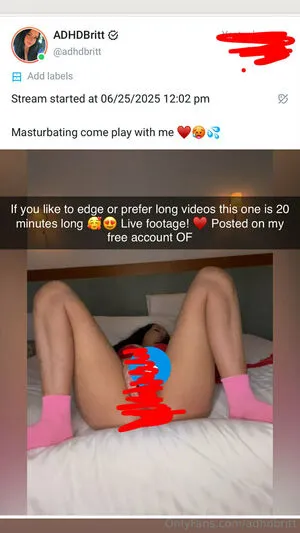 Adhdbritt OnlyFans Leaked Free Thumbnail Picture - #p8Cu2OY49p