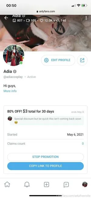 Adiafreensfw OnlyFans Leaked Free Thumbnail Picture - #WJEFPsFLNX