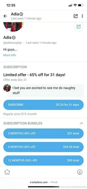 Adiafreensfw OnlyFans Leaked Free Thumbnail Picture - #XMjy9M8tlF