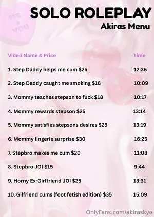 Akiraskye OnlyFans Leaked Free Thumbnail Picture - #4XKknVqFWT