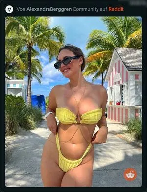 Alexandra Berggren OnlyFans Leaked Free Thumbnail Picture - #VeAErp94Uo