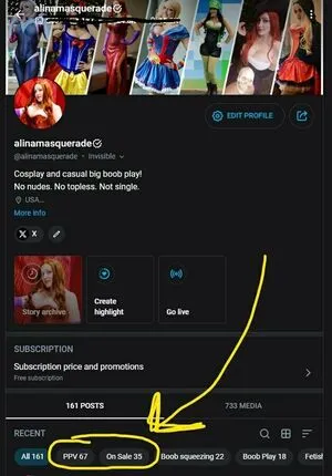 Alinamasquerade OnlyFans Leaked Free Thumbnail Picture - #0kQAp227S9