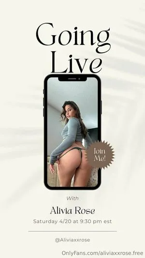 Aliviaxxrose Free OnlyFans Leaked Free Thumbnail Picture - #qTU7wOXApx