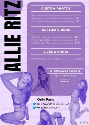 Allie Ritz OnlyFans Leaked Free Thumbnail Picture - #qc3Iair8gc