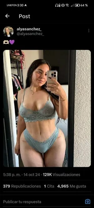 Alyasanchez OnlyFans Leaked Free Thumbnail Picture - #LOKKosNvIX