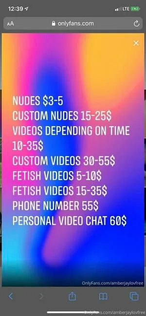 Amberjaylovfree OnlyFans Leaked Free Thumbnail Picture - #SrGSfaKrDB