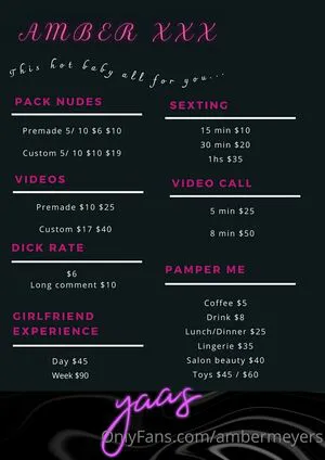 Ambermeyers OnlyFans Leaked Free Thumbnail Picture - #93P4wg4lfj