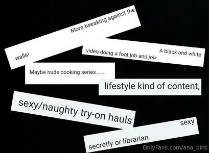 ana_bird OnlyFans Leaked Free Thumbnail Picture - #QoPjDw0lyL