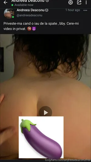 Andreeadeaconufree OnlyFans Leaked Free Thumbnail Picture - #vH98CKe05S