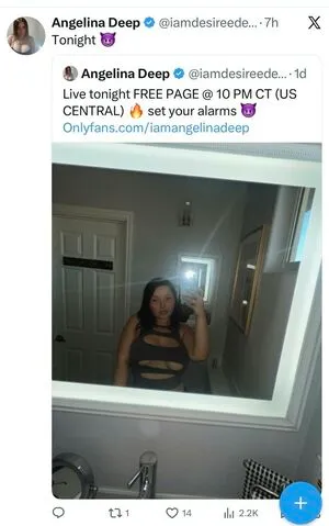 Angelina Deep OnlyFans Leaked Free Thumbnail Picture - #7p3k1mdLfh