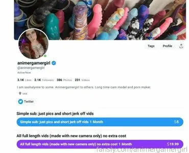 Animergamergirl OnlyFans Leaked Free Thumbnail Picture - #ALRN3AimVN