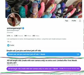 Animergamergirl OnlyFans Leaked Free Thumbnail Picture - #CJO8lOBanl