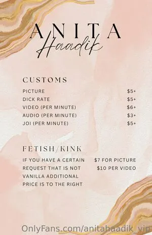 Anitahaadik Vip OnlyFans Leaked Free Thumbnail Picture - #QBCYawvL2E