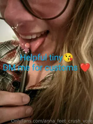 Anna Feet Crush Vore OnlyFans Leaked Free Thumbnail Picture - #2WtvAbHIsx