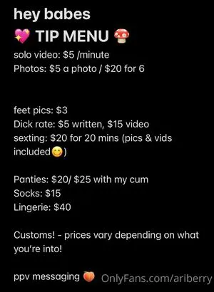 Ariberry OnlyFans Leaked Free Thumbnail Picture - #3gN1ZbSC4L