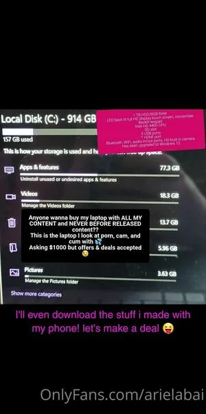 Arielabai OnlyFans Leaked Free Thumbnail Picture - #miLFsaCcR9