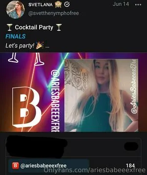 Ariesbabeeexfree OnlyFans Leaked Free Thumbnail Picture - #8GNo1p0QBy