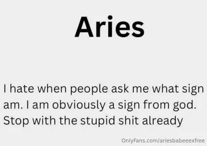 Ariesbabeeexfree OnlyFans Leaked Free Thumbnail Picture - #ZleJbYk39m