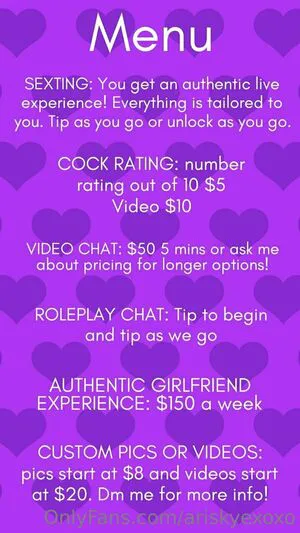 Ariskyexoxo OnlyFans Leaked Free Thumbnail Picture - #pGi8Jlr9lU