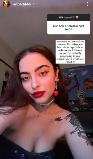 Artbitch666 OnlyFans Leaked Free Thumbnail Picture - #vr2nJO02co