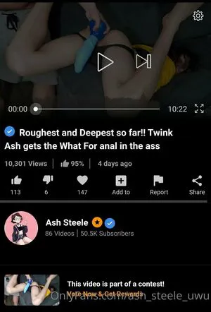 Ash Steele Uwu OnlyFans Leaked Free Thumbnail Picture - #qpTmO4U1Du