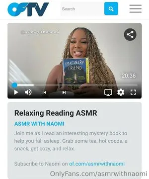 Asmrwithnaomi OnlyFans Leaked Free Thumbnail Picture - #I1g8ySFGQn