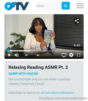 Asmrwithnaomi OnlyFans Leaked Free Thumbnail Picture - #WfqXjLwMTi