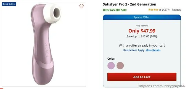 Audreygray666 OnlyFans Leaked Free Thumbnail Picture - #EdvDs7R428