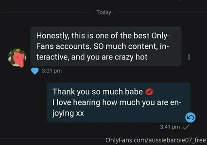Aussiebarbie07 Free OnlyFans Leaked Free Thumbnail Picture - #i42jkn7MmB