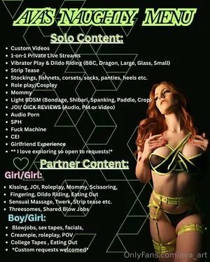 Ava Art OnlyFans Leaked Free Thumbnail Picture - #mAIY2TPam0