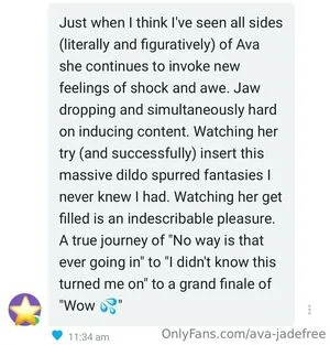 Ava Jadefree OnlyFans Leaked Free Thumbnail Picture - #fDzNPJvZrw