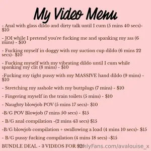 Avalouise X OnlyFans Leaked Free Thumbnail Picture - #uk6YQc97rU