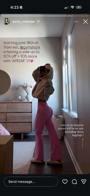 Ayria Rutledge OnlyFans Leaked Free Thumbnail Picture - #9Y7RInidO8
