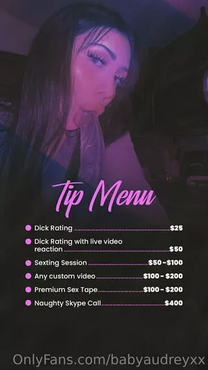 Babyaudreyxx OnlyFans Leaked Free Thumbnail Picture - #9RNSe1D3xi
