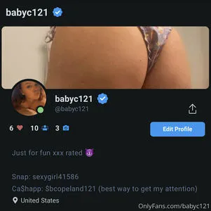 Babyc121 OnlyFans Leaked Free Thumbnail Picture - #PiLaSyYOyo