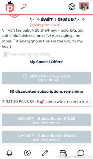 Babyghouli420 OnlyFans Leaked Free Thumbnail Picture - #0ezHPj4YUU
