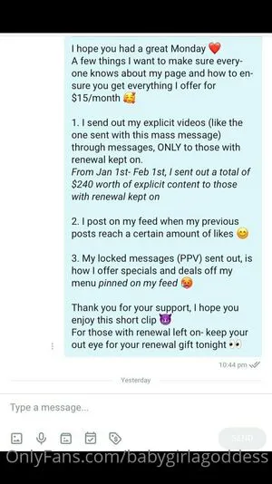 Babygirlagoddess OnlyFans Leaked Free Thumbnail Picture - #TRfefoQ4hY