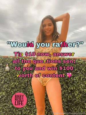 Babynicolslife OnlyFans Leaked Free Thumbnail Picture - #1erb3gEZXl