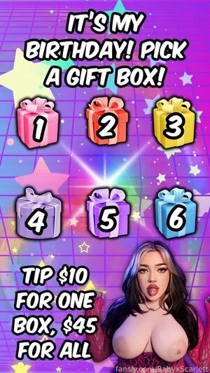 Babyxscarlett OnlyFans Leaked Free Thumbnail Picture - #hF2PYXYK8Z