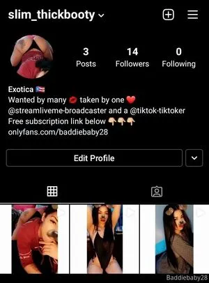 Baddiebaby28 OnlyFans Leaked Free Thumbnail Picture - #heNVVLnxTX