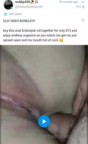 Badluckbaby420 OnlyFans Leaked Free Thumbnail Picture - #Z6BycYiU4u