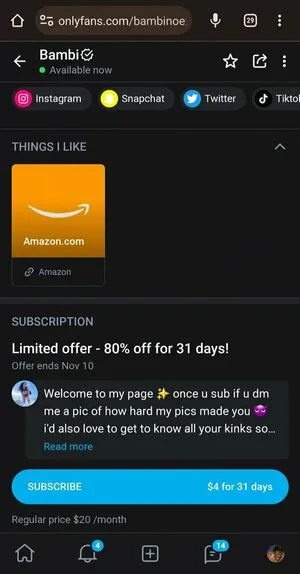 Bambi OnlyFans Leaked Free Thumbnail Picture - #aZUdtkFeSn