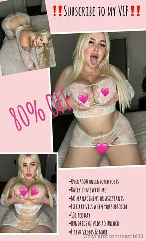Bambi11 OnlyFans Leaked Free Thumbnail Picture - #1xhkuK9Fnn