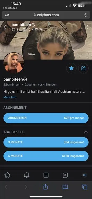 Bambiteen OnlyFans Leaked Free Thumbnail Picture - #o11lriCUCt