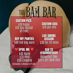 Bambithebody OnlyFans Leaked Free Thumbnail Picture - #TbM6ZZafxB