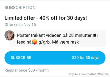 Barbie1997free OnlyFans Leaked Free Thumbnail Picture - #zrQRIl79HX