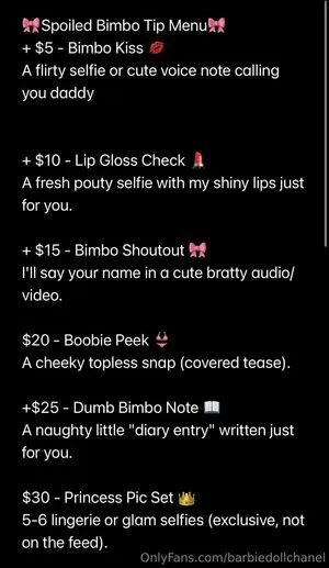 Barbiedollchanel OnlyFans Leaked Free Thumbnail Picture - #fkkeownOXM